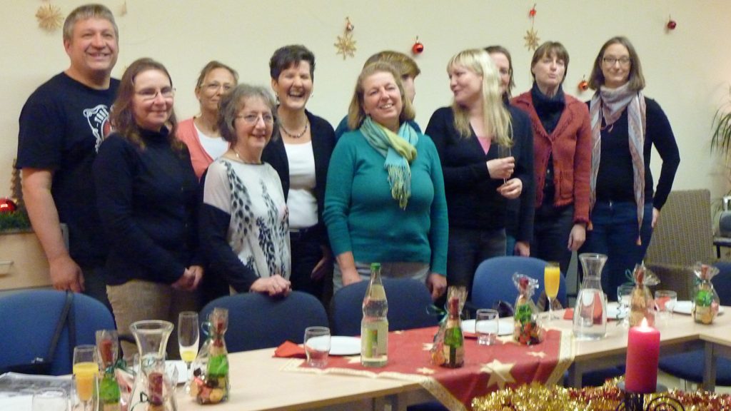 Weihnachtsfeier der Tageseltern